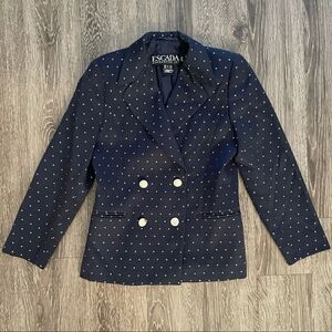 Escada vintage star blazer